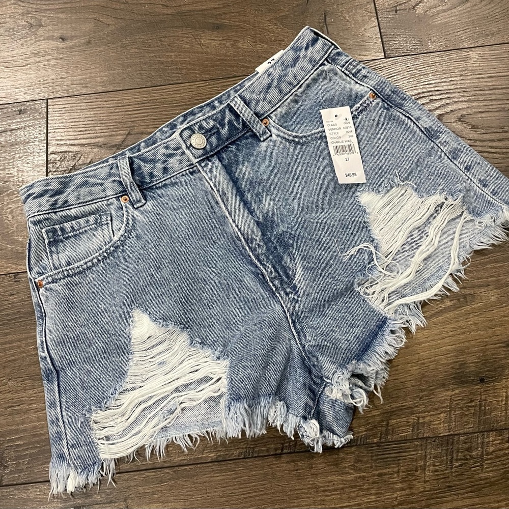 SOLD PacSun High Rise Festival Shorts Size 27